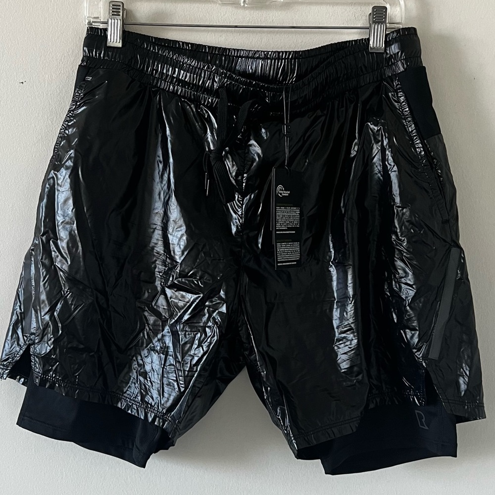 BRAND NEW Rudsak Black Shorts With Compression Liner in Medium